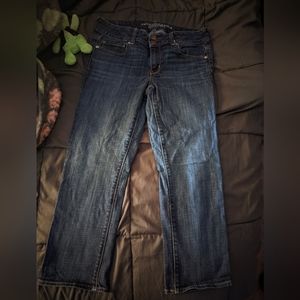 American Eagle Artist Crop Stretch Size 10